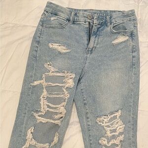 AE high waisted jeans